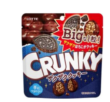 197/4 4903333201563 b6 4H1 Lotte Crunky Big Crunchy Cookie (72g)
