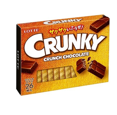 198/6 4903333236121 3j3 3j2 Lotte Crunky Excellent (26 Pieces)