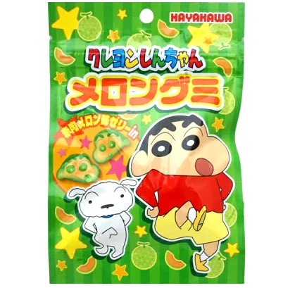 21/3 4902462007688 4H2 Hayakawa 35g Crayon Shin-chan Melon Gummy