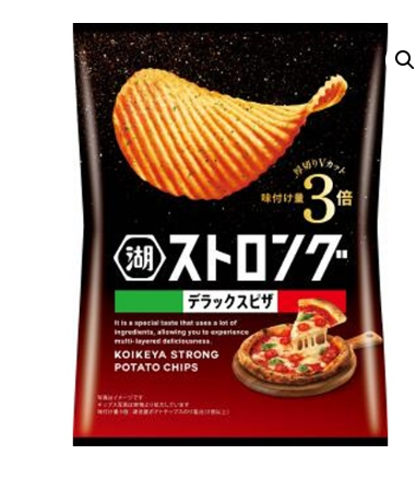 305 4514410169869 d03 Koikeya Strong Deluxe Pizza 53g