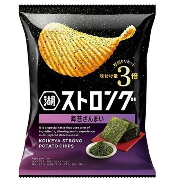4514410169876 d02 d03 Japanese Food Strong Nori Feast 53g Koikeya
