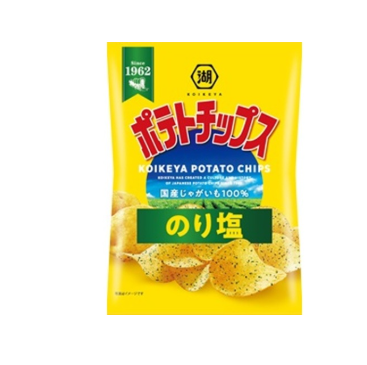 86/30 4901335118964 a2 Koikeya Potato Chips: Nori & Salt (55g)