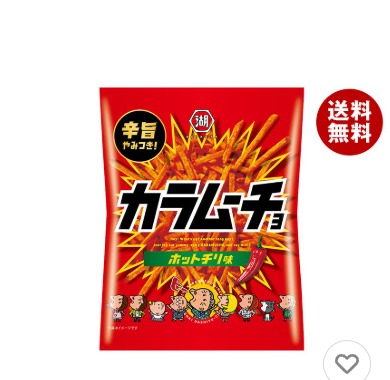 4901335134889 d03 Koikeya Karamuucho Sticks, Hot Chili Flavor, 90g