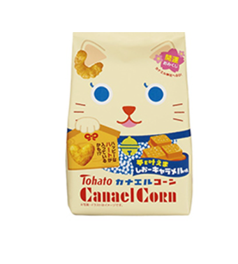 4901940116508 B02 Tohato Kanaeru Corn - Dreams Come True - Caramel Flavor