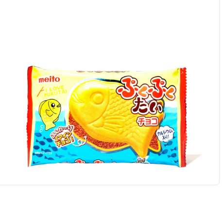 84/2 4902757111304  3j3 Meito Pukupuku Tai Chocolate Wafer