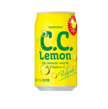 274/20 4901777064461 a16 Suntory C.C. Lemon 350ml Steel Can*24pcs*1case