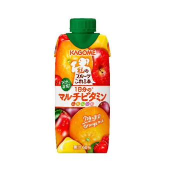 4901306300633 a 08 Kagome My Fruits Multivitamin 330ml*12p*1case