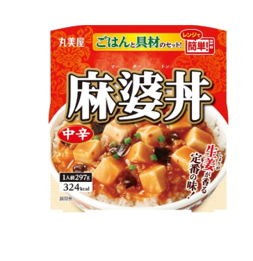 331/10 4902820231601 d02 Marumiya Mapo Tofu Bowl (Medium Spicy) with Rice (Cup)