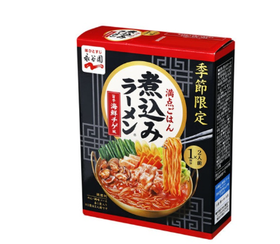 99/2 4902388460567 2n2 Nagatanien Stew-Style Ramen: Spicy Seafood Jjigae Flavor (Serves 2)
