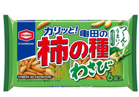 92/6 4901313204689 2n3 Kameda Kaki No Tane Wasabi