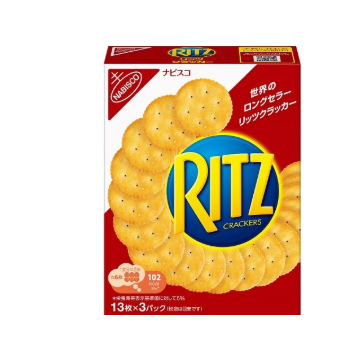374/3 4547894640012 B07 Nabisco Ritz Crackers S, 13 pieces x 3 packs