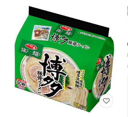 4901734057970 B08 Sapporo Ichiban Tabimen Hakata Tonkotsu Ramen (5 servings) / Sapporo Ichiban