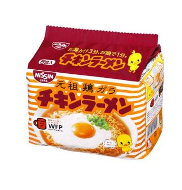 4902105051108  B08  Nissin Chicken Ramen (5 servings)