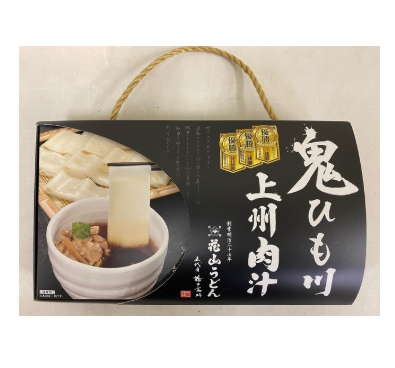 4562304704702 Hanayama Udon Oni Himogawa 3-person Meat Juice Soup 420g