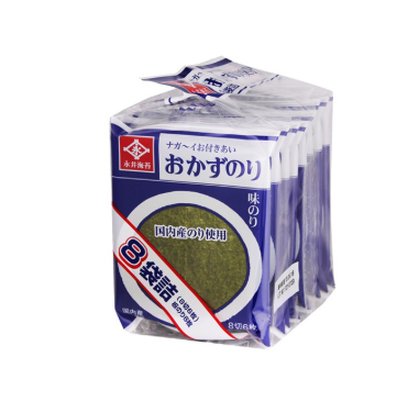 4904071406562 B01 Nagai Nori Seasoned Nori New Side Dish 8P(N)