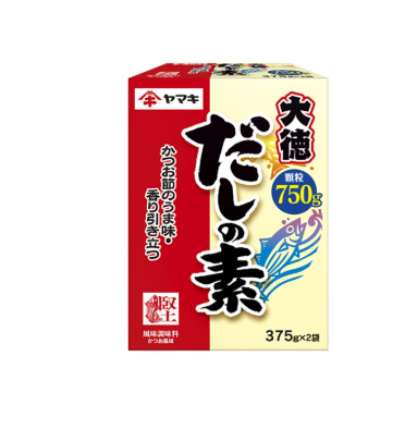 4903065062753 d01 Yamaki Dashi Stock Daitoku 750g for commercial use