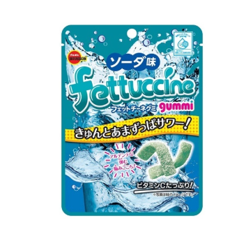366/2 4901360352173 1G1 Bourbon Fettuccine Gummy: Soda Flavor (50g)