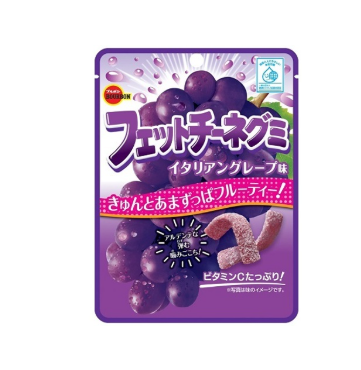 367/3 4901360352142 3j1 Bourbon Fettuccine Gummy: Italian Grape Flavor