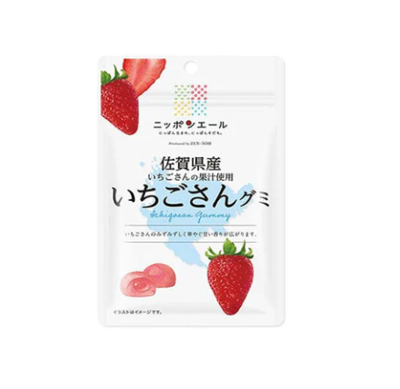 37/5 4908012003629 2H2 Nippon Ale Gummy Strawberry 40g