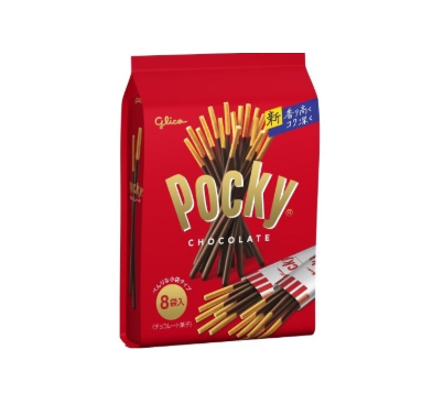 54/3 4901005010017 B06 Glico Pocky Chocolate 8 bags