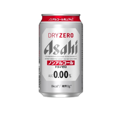 232/15 4904230029991 a17  Asahi Dry Zero 350ml (Non-alcoholic)