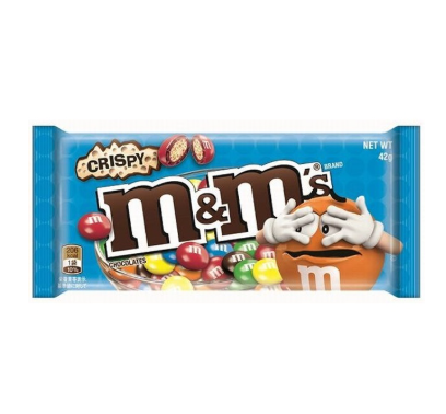 118/1 4902397840121 2k3 M&M's Crispy Single 42g