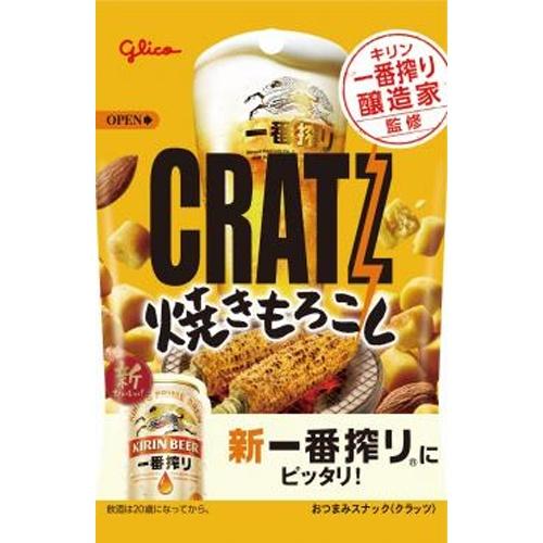 4901005007383 B03 Glico Kratz Roasted Corn, 42g