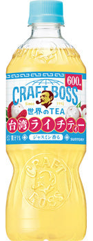 4901777433755 C07 Craft Boss World Tea Taiwan Lychee Tea 600ml (24P IN 1 CASE)