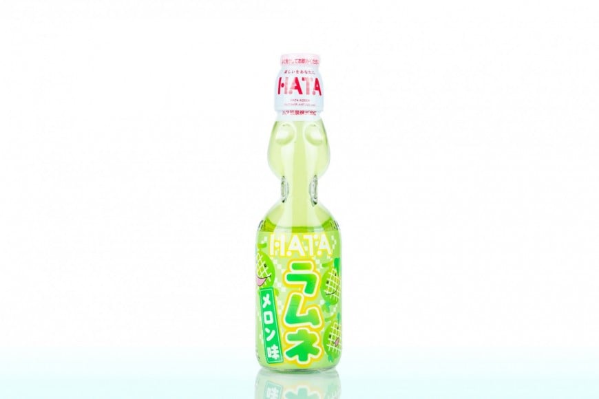 4902494090177 B05 Hata Ramune Soda: Melon200ML(30P IN 1 CASE)