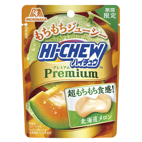 4902888272288 Japan Soft candy Morinaga Hi-Chew Premium Hokkaido Melon 32g