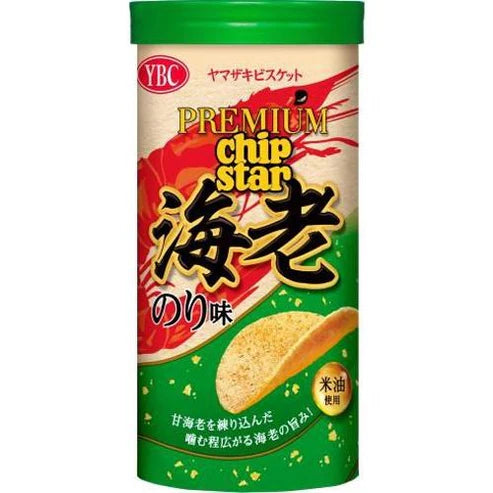 4903015506610 B08 YBC - Premium Chip Star Shrimp & Nori Potato Chips 45g