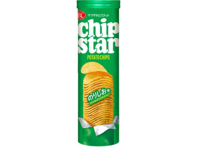 4903015590244 C04 YBC Chip Star L Seaweed and Salt Flavor 105g*24*1 case