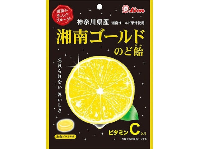 4903939012723 A02 Lion Shonan Gold Throat Lozenges 72g