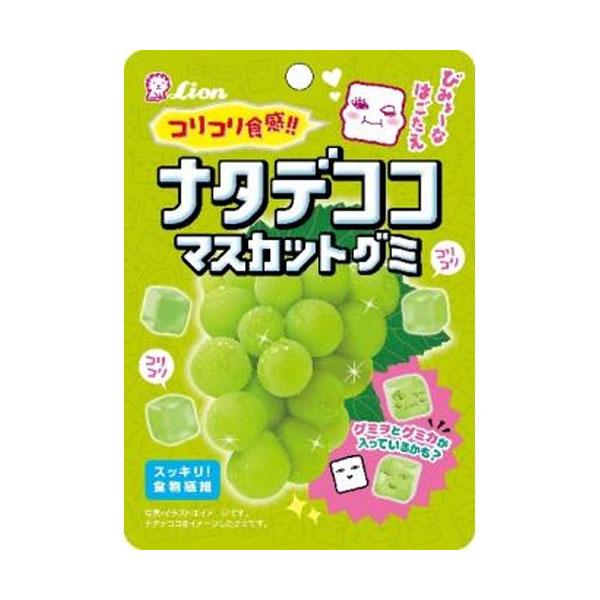 4903939016103 Lion Confectionery Nata de Coco Muscat Gummy Candy, 40g,
