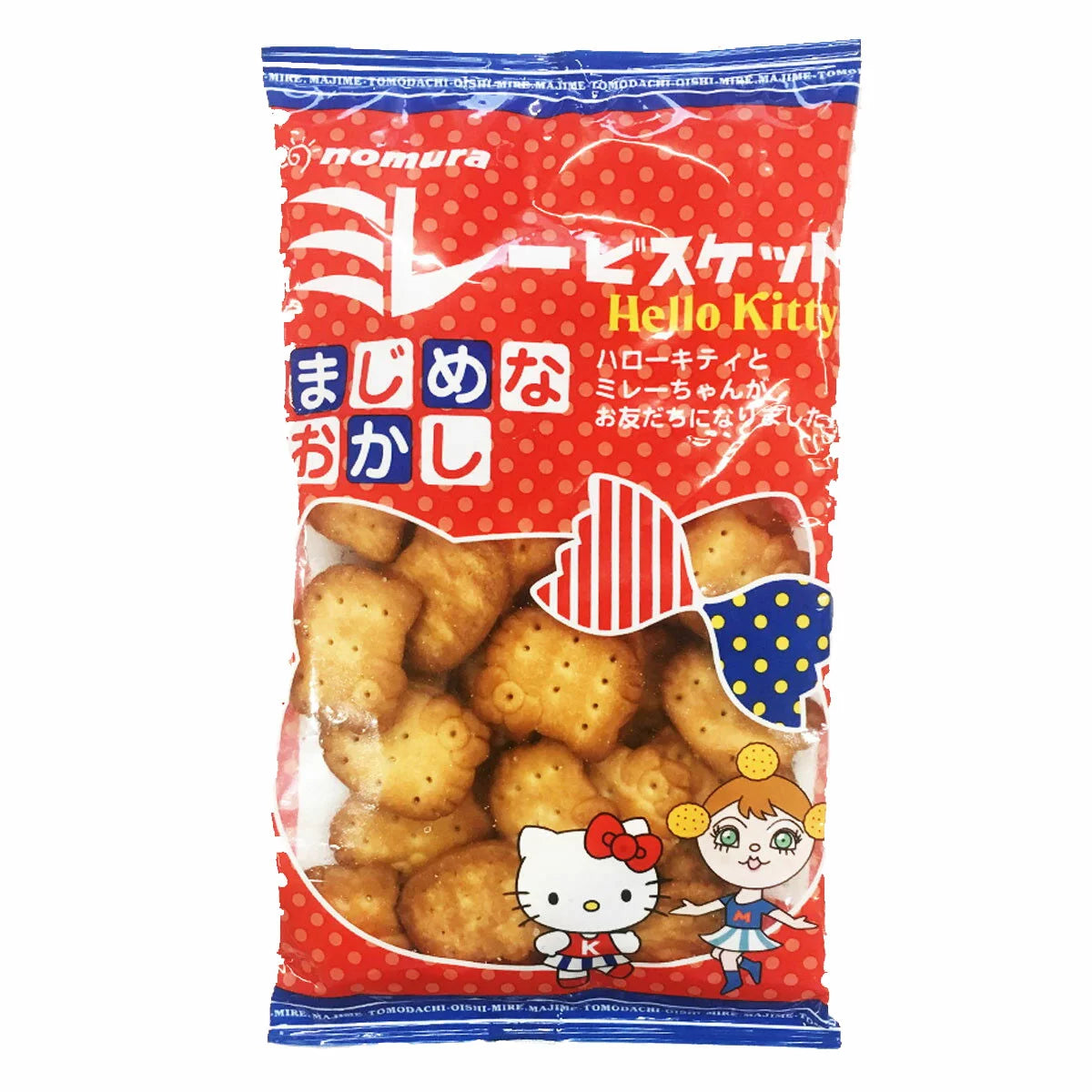 4975658016160 Nomura Bean Processing Store Hello Kitty Serious Millet Biscuits 100g*20*1 case