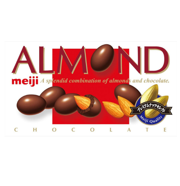112/2 4902777204727 2j1  Meiji Almond Chocolate 79G