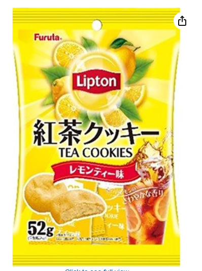 139/2 4902501626375 c1 2n2 Furta Seika Lipton Tea Cookies, S, 1.8 oz (52 g)