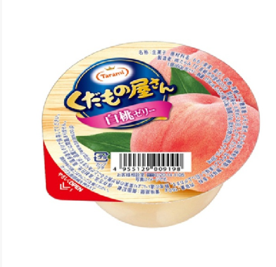 313/10 4955129020100 d4 Tarami Kudamono-ya-san White Peach Jelly 160g