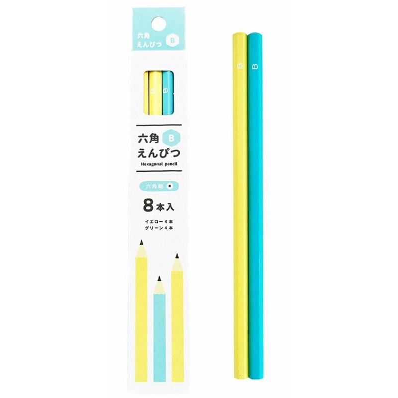 Hecagonal Pencil 8p
