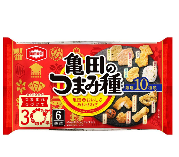 93/6 4901313205600 b7 Kameda Rice Cracker Snack Selection 120G