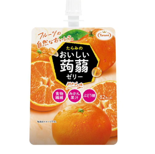 172/20 4955129035777 B3 Tarami Delicious Konjac Jelly (Mandarin Orange Flavor) 150g