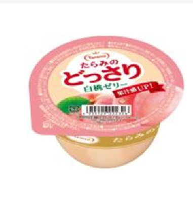 315/10 4955129022326 d4 Tarami Dossari White Peach Jelly 230g