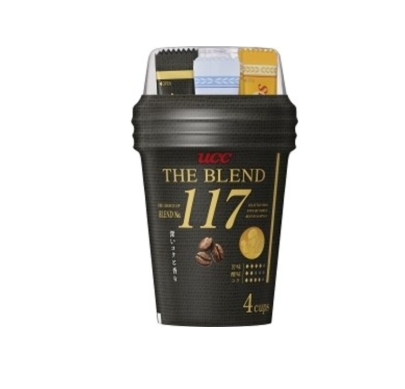 7/16 4901201157530 4H1 UCC Cup Coffee 117 The Blend (4-Pack)