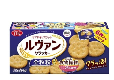 115/3 4903015107008 w4 YBC Levain Whole Wheat Crackers (9 Packs / 54 Crackers)