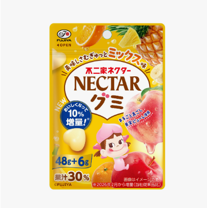 23/1 4902555126906 4n3 FUJIYA NECTAR GUMMY MIX 12/10/1.90 OZ