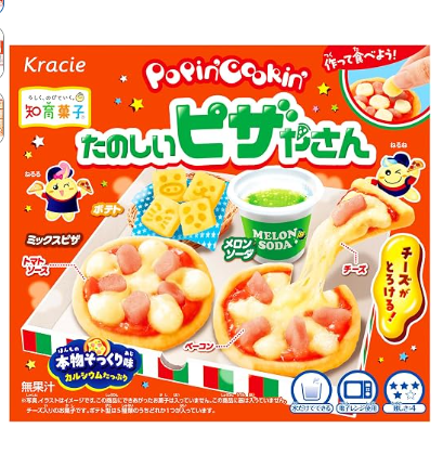 324/2 4901551357260 Kracie Popin Cooking Fun Pizza Shop 23g