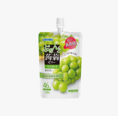 151/2 4571157254494 d03 ORIHIRO KONJAC JELLY MUSCAT 6/8/4.58 OZ