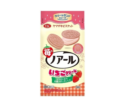 90/10 4903015127242 1K3 D04 YBC Strawberry Noir (16 Cookies)