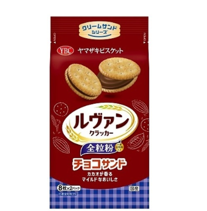 93/10 4903015153500 1K3 D04 YBC Levain Whole Wheat Chocolate Sandwiches — 16 Pieces