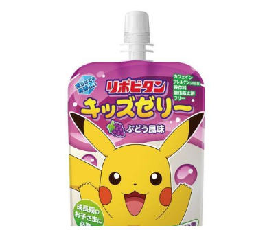 153/2 4987306064379 B08 1H1 Lipovitan Kids Jelly Grape Flavor 125g